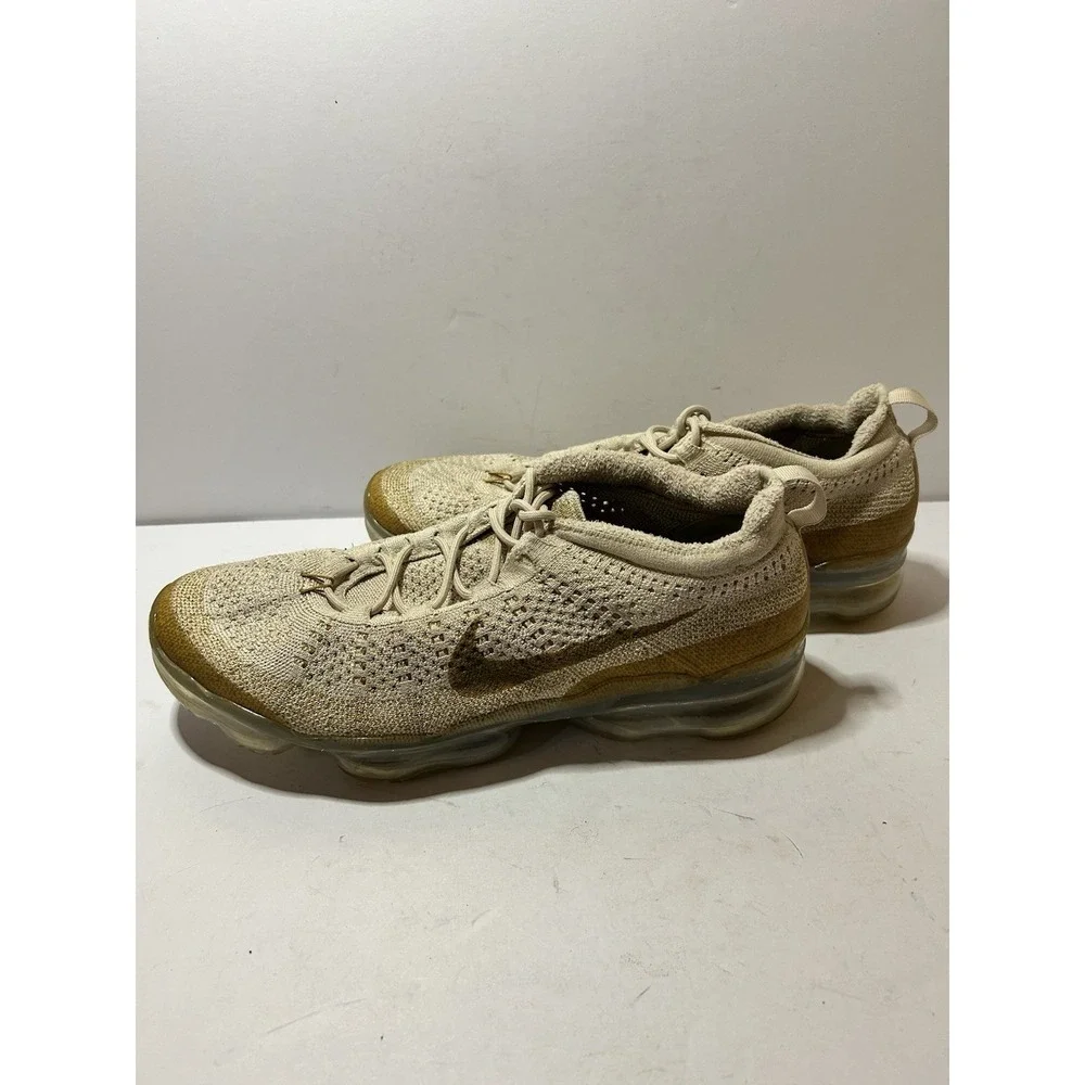 Nike Air Vapormax 2023 Fly Knit DV1678-100 Men Shoes Sanddrift/Bronzine Size 11‎